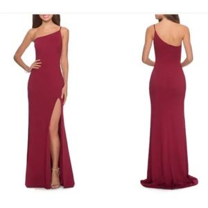 Dress the Population | Dresses | Dress The Population Corey Chiffon Fit  Flare Cocktail Dress In Pine Medium M